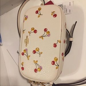 ⭐️SOLD⭐️COACH Cherry Print Crossbody 🍒
